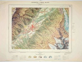 INSTITUT GEOGRAPHIQUE NATIONAL. -  Chamonix - Mont Blanc - Chamonix N°5 Sud.