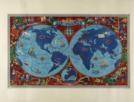 BOUCHER, L. -  AIR France - Sur les ailes d'Air France découvrez le monde à votre tour.