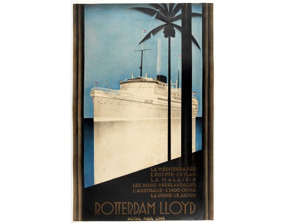 VON STEIN, J. -  Rotterdam Lloyd, Royal Mail Line. La Méditerranée - L' Egypte - Ceylan - La Malaysie - Les Indes Néerlandaises - L' Australie - L' Indo-Chine - La Chine - Le Japon.