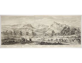 MEULEN, Adam Frans van der. -  Veue de la ville, et fauxbourg de Salins… MEULEN, Adam Frans van der. -  Veue de la ville, et fauxbourg de Salins…
