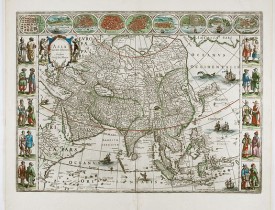 BLAEU, W. -  Asia noviter delineata..