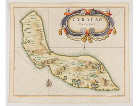 DE LAET, Joannes -  Curacao Eylandt.