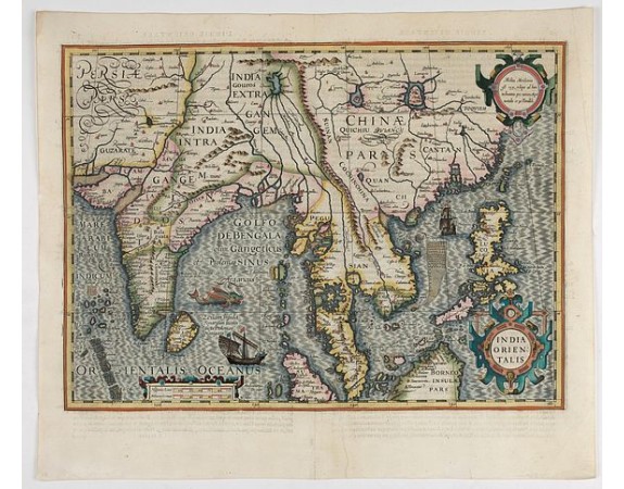 MERCATOR,G./ HONDIUS,J. -  India Orientalis.
