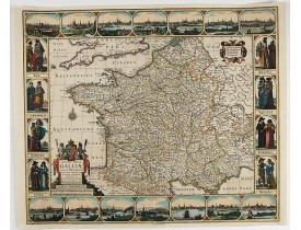 VISSCHER, N. -  Nova Haec tabula Galliae. . . VISSCHER, N. -  Nova Haec tabula Galliae. . .