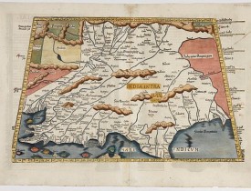 PTOLEMY, C. -  Tabula X. Asiae hae sunt e cognitis totius orbis.