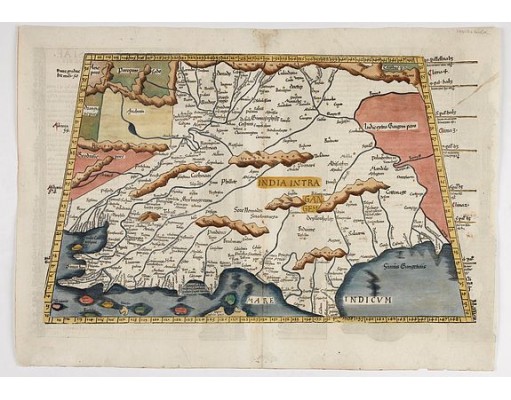 PTOLEMY, C. - Tabula X. Asiae hae sunt e cognitis totius orbis. PTOLEMY, C. - Tabula X. Asiae hae sunt e cognitis totius orbis.