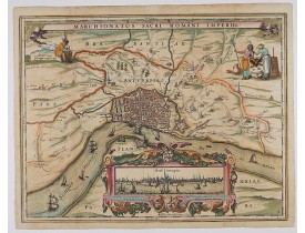 KAERIUS, P. / VISSCHER, C.Jz. -  Marchionatus Sacri Romani Imperii.