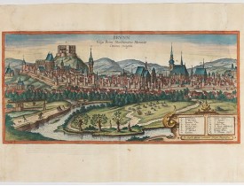 BRAUN,G. / HOGENBERG, F. -  Brunn Vulgo Brinn Marchionatus Moraviae Civitas insignis.