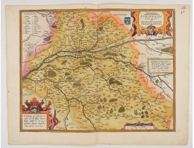 ORTELIUS, A. -  Touraine. Turonensis Ducatus. ORTELIUS, A. -  Touraine. Turonensis Ducatus.