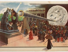 TRUCHET, A. -  La Lune à un Mètre (Mini poster for Paris Exposition Universelle)