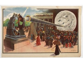 TRUCHET, A. -  La Lune à un Mètre (Mini poster for Paris Exposition Universelle) TRUCHET, A. -  La Lune à un Mètre (Mini poster for Paris Exposition Universelle)