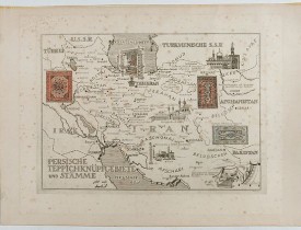 ANONYMOUS. -  Persische Teppichknüpfgebiete und Stämme.