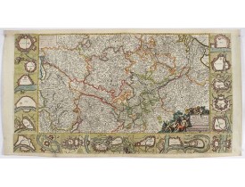 WIT, F. de. -  Fluviorum Rheni Mosae. Moselleae Moeni Neccaris. . . WIT, F. de. -  Fluviorum Rheni Mosae. Moselleae Moeni Neccaris. . .