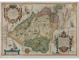 LINSCHOTEN, J.H. VAN -  South America -Delineatio omnium orarum totius Australis par