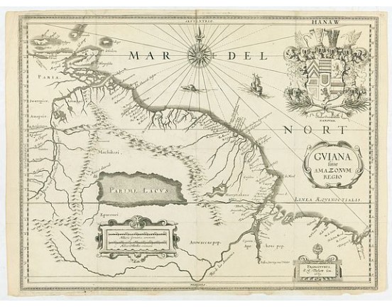THELOTT, Johann Philipp & BECHER, Johann Joachim -  Guiana sive Amazonum regio.
