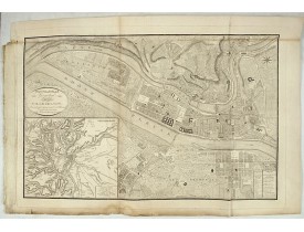 DIGNOSEYO, Laurent. -  Nouveau Plan Géométral de la Ville de Lyon, Avec ses projets d'agrandissement & d'embellissement, Divisé par Arrondissements; DIGNOSEYO, Laurent. -  Nouveau Plan Géométral de la Ville de Lyon, Avec ses projets d'agrandissement & d'embellissement, Divisé par Arrondissements;