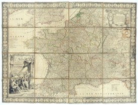 NOLIN, J. B. (the younger). -  Le Royaume de France avec ses acquisitions ; Divisé en Provinces et en Gouvernemens etc. Dressé sur les Mémoires les plus Nouveaux et Dédié à Louis le Grand Roy de France et de Navarre / par son très Humble serviteur…
