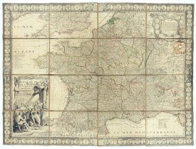 NOLIN, J. B. (the younger). -  Le Royaume de France avec ses acquisitions ; Divisé en Provinces et en Gouvernemens etc. Dressé sur les Mémoires les plus Nouveaux et Dédié à Louis le Grand Roy de France et de Navarre / par son très Humble serviteur…