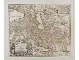 HOMANN, J.B. -  Imperii Persici in omnes suas Provincias . . .  Exacte Divisi Nova Tabula Geographica. . .