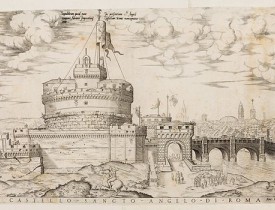 LAFRERI, Antonio. -  Castello Sancto Angelo di Roma.