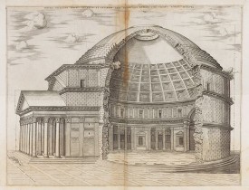 LAFRERI, Antonio. -  Panthei Fidelissime Dimensi Exterior et Interior…