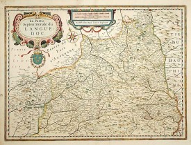 JANSSONIUS, J. -  La Partie Septentrionale du Languedoc.