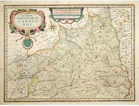 JANSSONIUS, J. -  La Partie Septentrionale du Languedoc. JANSSONIUS, J. -  La Partie Septentrionale du Languedoc.