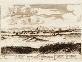 CHEREAU. -  Metz Ville considérable en Lorraine Capitalle du Pays Messin