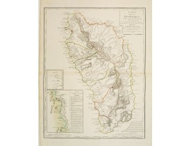 BUACHE, S. -  Carte de la Dominique prise par les Francois.