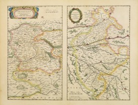 BLAEU, W. -  Perchensis comitatus. La Perche Comte/ Comitatus Blesensis.