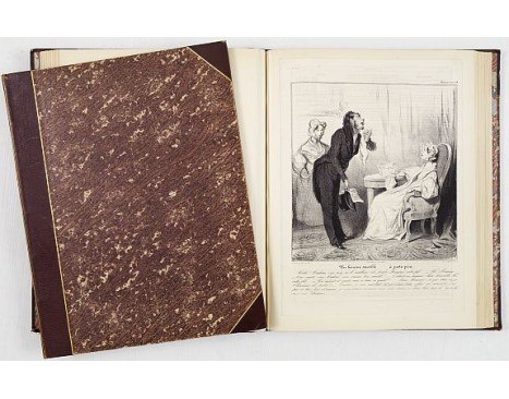 DAUMIER, H. - Caricaturana. Robert-Macaire. / Robert-Macaire. 2e série. DAUMIER, H. - Caricaturana. Robert-Macaire. / Robert-Macaire. 2e série.