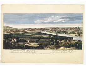 LAURIE, R. / WHITTLE, J. -  A General view of the city of Paris - Vüe generale de la ville de Paris.
