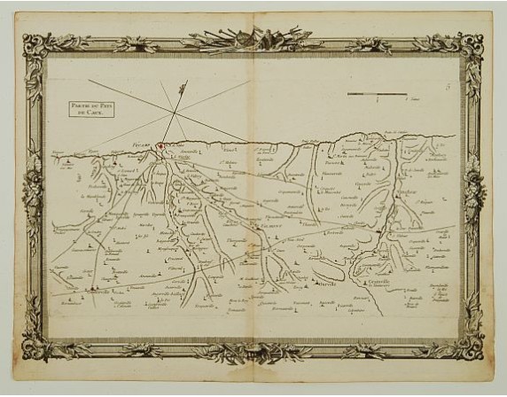 BRION DE LA TOUR, Louis. - Partie du Pays de Caux. (5) BRION DE LA TOUR, Louis. - Partie du Pays de Caux. (5)