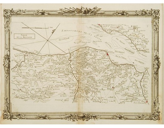 BRION DE LA TOUR, Louis. -  Partie de la Bretagne. (7).