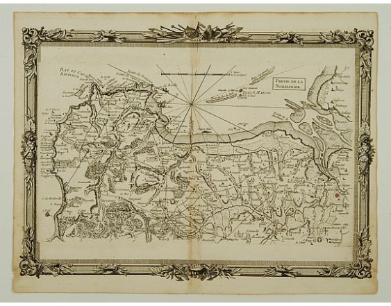 BRION DE LA TOUR, Louis. -  Partie de la Normandie. (10)