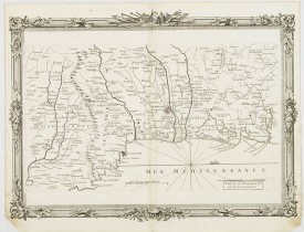 BRION DE LA TOUR, Louis. -  Partie du Roussillon et du Languedoc. (45)