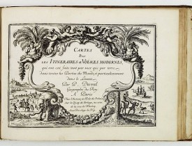 DUVAL, P. -  Diverses cartes et tables pour la géographie ancienne, pour la chronologie et pour les itinéraires et voyages modernes.