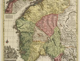 LOTTER, T. C. -  Regnum Norwegiae accurata et novissima delineatione…