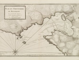 AYROUARD, J. -  Plan du Portvendre en Roussillon. . .