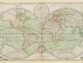 DUVAL, P. -  Planisphère, ou Carte Générale du Monde.