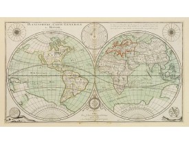 DUVAL, P. -  Planisphère, ou Carte Générale du Monde.