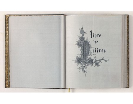 R. P. J. HERVIER / HENRY, J.-A. -  Livre de prières tissé d'après les enluminures des manuscrits du XIVe au XVIe siècle.