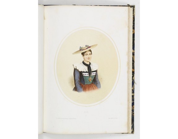 FUCHSLIN, J. - (Recueil de costumes des Cantons suisses). FUCHSLIN, J. - (Recueil de costumes des Cantons suisses).