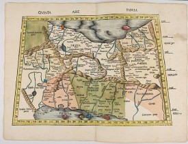 WALDSEEMÜLLER, M. -  Quinta Asie Tabvla.