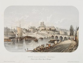 JACOTTET, J. -  Rennes - Vue prise du côté du Mail. (Ille-et-Vilaine.)