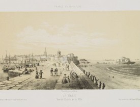 DEROY. -  St. Malo - Vue de l'Entrée de la Ville.