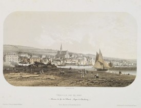 JACOTTET, J. -  Trouville, vue du port.