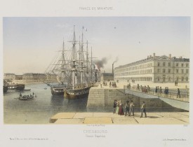 DEROY. -  Cherbourg - Bassin Napoléon.
