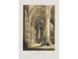 DEROY. -  Chartres. Intérieur de la Cathédrale - Cloture du Choeur.