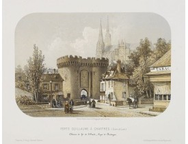 JACOTTET, J. -  Porte Guillaume à Chartres..